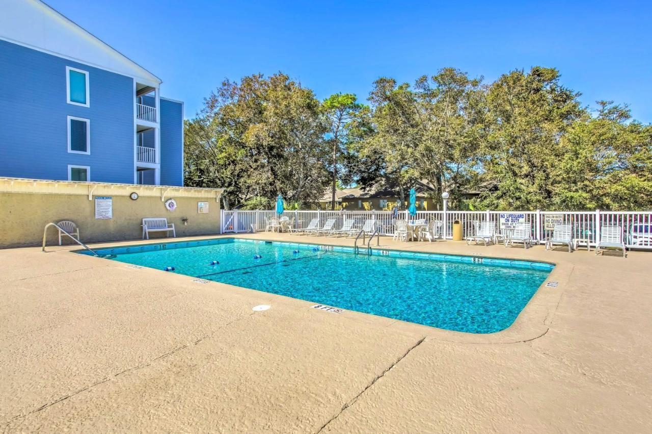 Myrtle Beach Condo With Balcony Walk To Beach! Kültér fotó